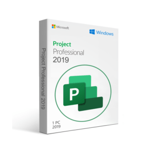 MICROSOFT PROJECT PROFESSIONAL 2019 LIFETIME LICENSE FOR WINDOWS PC
